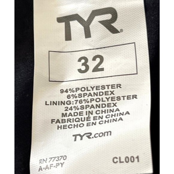 TYR Durafast Elite VOLTAGE Allover Jammer Men Swim - Blue Green Size 32 - $55 - Picture 4 of 7